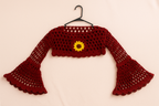 Sunflower Bell Sleeve Bolero