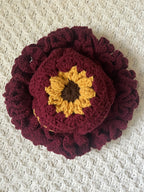 Daisy’s Sunflowers (Ruffle Hat)