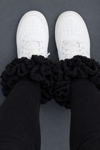 Heaven’s Ruffle Slipper Socks™ — Cozy Handmade Lounge Wear