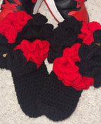 Heaven’s Ruffle Slipper Socks™ — Cozy Handmade Lounge Wear