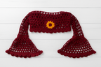 Sunflower Bell Sleeve Bolero